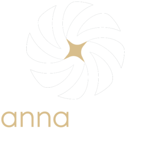 logo anna pinter negativo